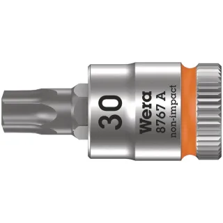 Wera 8767 A TORX Zyklop Bitnuss mit 1/4"-Antrieb Mangoorange - 05003393001