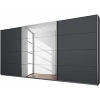 OTTO home Kleiderschrank Mehrzweckschrank Aktenschrank Möbel Mietswohnung Schlafzimmer DOBENE (erhältlich in Breite: 271 und 360 cm, Höhe: 210 cm) mit großen Spiegelelementen, inkl. Schubladeneinsatz MADE IN GERMANY
