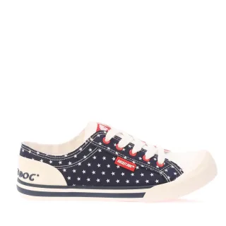 Damen Rocket Dog Jazzin Spangle Banner Pumps in Rot Navy
