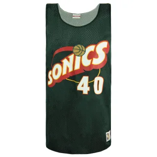 Mitchell & Ness Sonics Shawn Kemp 1196 Reversible Mesh Tank Top