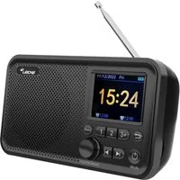 Leicke LEICKE DAB+ Radio + Bluetooth Lautsprecher (EP18227) Digitalradio (DAB) (Digitalradio (DAB), FM-Radio, Bluetooth Lautsprecher)