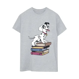 Disney - "101 Dalmatians Books" T-Shirt für Damen (Grau)