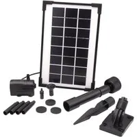 Ubbink Springbrunnenpumpe SolarMax 250 (13-tlg), Solar-Energie Direktbetrieb