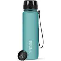 720°DGREE Trinkflasche Trinkflasche uberBottle softTouch mit Sieb ocean blue 1l