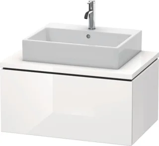 Duravit L-Cube Konsolenwaschtischunterbau wandhängend Weiß Hochglanz 820x547x400 mm - LC581202222 LC581202222