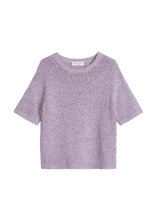 Marc OPolo Casual - Kurzarm Pullover loose - Gr. - S