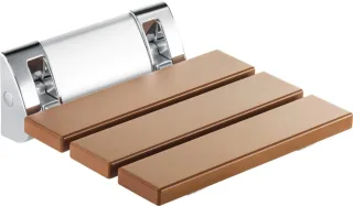 Neuesbad klappbar WPC Sitz zur Wandmontage, Farbe OF Holz NB1DENIV451P1