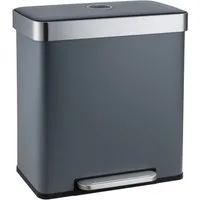 SVITA Mülleimer LT2X30, 60l, Tretpedal, Soft-Close-Funktion, herausnehmbarer Inneneimer