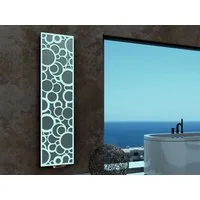 Szagato Badheizkörper BADHEIZKÖRPER Design Kreta 3 180x47cm 1118 Watt anthrazit / weiß, 5 Jahre Garantie, Made in Germany