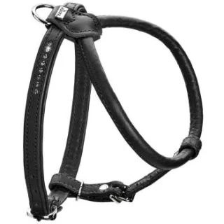 Hunter Geschirr Round & Soft Canadian Up schwarz XS