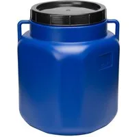 Garronda Regentonne 30L BPA-frei quadratisches Fass und Behälter mit Deckel GD-0088, Blau, 30 l, (1-tlg), BPA-Frei