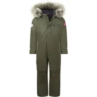 TROLLKIDS Schneeoverall KIDS KIRKENES SNOWSUIT mit abnehmbarer und verstellbarer Kapuze, wasserdicht, atmungsaktiv