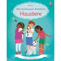 Mein Anziehpuppen-Stickerbuch: Haustiere / diverse