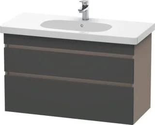 Duravit DuraStyle Waschtischunterbau wandhängend Graphit & Basalt Matt 1000x453x610 mm - DS648504943 DS648504943