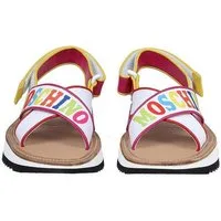 Moschino MOSCHINO SANDAL LOD. RO MZ9/35 OLONA BIA MULTICOLOURS Damen Sandale Klettverschluss, Logoprägung