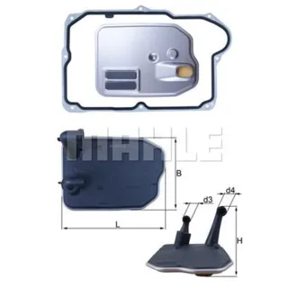 Mahle Hydraulikfilter Mercedes A-Klasse B-Klasse Cla Gla-Klasse