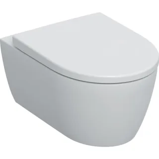 Geberit iCon Set Wand-WC mit WC-Sitz, Rimfree 501663JT1