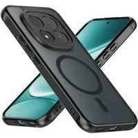 MSM Handyhülle Hülle für Xiaomi Redmi Note 15 Pro+ 5G MagSafe Silikon Schutz Schwarz