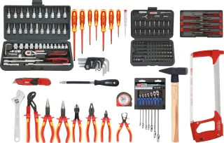 KS Tools Premium Max Elektriker-Werkzeugkoffer, 195-tlg - 117.0195
