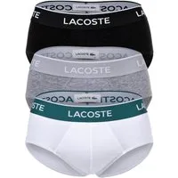 Lacoste Slip Herren Slip 3er Pack Baumwolle (Packung, 3er Pack)