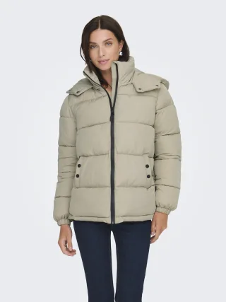 JDY - JDYESTA LIFE PADDED HOOD JACKET OTW SGO Crockery - Gr. - L