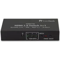 FeinTech Audio / Video Matrix-Switch VSW03102 HDMI Switch 3x1, Automatische Umschaltung