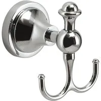 Gedy Handtuchhaken NEVIS Doppelhaken, Chrom, Gedy-NV2613