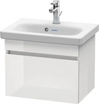 Duravit DuraStyle Waschtischunterbau wandhängend Weiß Hochglanz 500x368x398 mm - DS630302222 DS630302222
