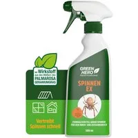 GreenHero Vergrämungsmittel Spinnen-Ex Spray zur Spinnenbekämpfung, 500 ml
