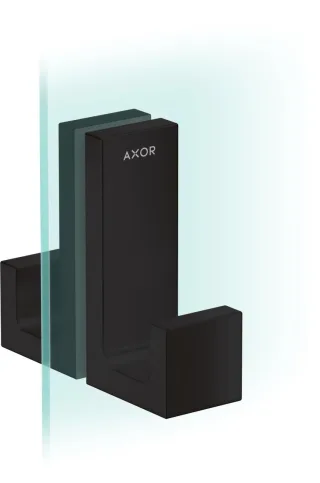 Hansgrohe Duschtürgriff Axor Universal Rectangular mattschwarz, 42639670 42639670