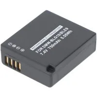 AccuCell Akku kompatibel für Panasonic DMW-BLG10 E Akku DMW-BLE9 Akku, DMW-BLE Akku 750 mAh (7,4 V)