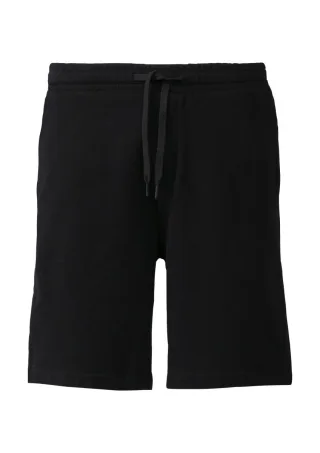 Q/S designed by - Sweat-Shorts mit Tunnelzug schwarz - Gr. - L