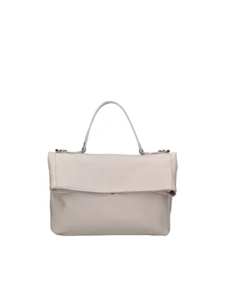 Viola Castellani Umhängetasche in einem Rucksack umwandelbar Frauen LIGHT GREY