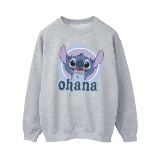Disney - "Lilo And Stitch Ohana Circle" Sweatshirt für Damen (Grau)