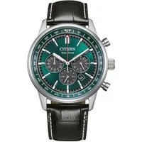 Citizen Chronograph Classic Chrono CA4720-01X, Armbanduhr, Solar, Herrenuhr, Lederarmband, analog, Big Date