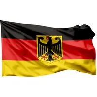 Dekotalent® Fahne Deutschland Flagge - EM 2024 Fahne - Fanartikel - ADLER