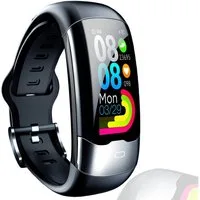 Xoro Fitness-Tracker SMW 10, Smart Watch, EKG, PPG, Herzfrequenz, Fitnessuhr (2.89 cm) Fitness‑Uhr, Fitness‑Uhr mit EKG‑Elektroden und App‑Anbindung, Ideal für tägliche Aktivitätskontrolle