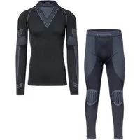 Ladeheid Funktionsunterhemd Herren Funktionsunterwäsche SET Shirt Unterhose Thermoaktiv LAGI003 (Set, mit Funktionsunterhose)
