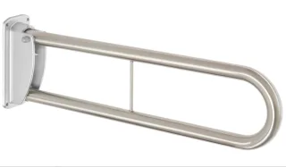 Neuesbad Serie 91 klappbarer Stützgriff 760mm, Wandmontage, Edelstahl gebürstet 304 NB1DENIV041D1