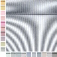 MAGAM-Stoffe Stoff "Mona", Streifen Baumwollstoff aus Niederlande ÖKO-TEX Meterware ab 50cm