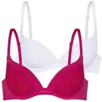 Dorina Push-up-BH Willa (2er Pack) leicht gepolsterte Cups, mit Bügel
