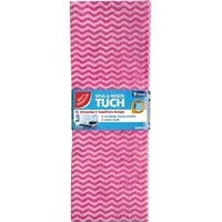 Gut & Günstig Spültuch 10 Spültücher 37x51cm - rosa/weiß, (10-tlg)
