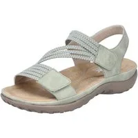 Rieker Riemchensandale Sommerschuh, Sandalette, Keilabsatz, mit Gummizügen