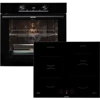 GORENJE Backofen-Set JUMP SET PYRO/I, mit Teleskopauszug nachrüstbar, Pyrolyse-Selbstreinigung, Pyrolyse: Selbstreinigung durch hohe Hitze ohne Chemie