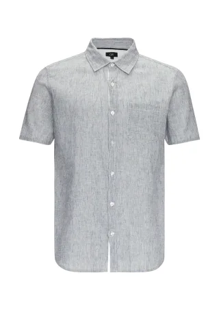 qs - Hemd blau - Gr. - XS