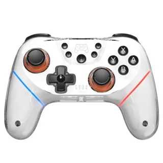 T56 Wireless bluetooth Gaming Controller with Hall Joysticks and Hall Triggers RGB Lighting 6 Axis Gyro Wake Up Turbo Ma