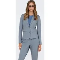ONLY Jerseyblazer ONLPOPTRASH – 2-Knopf Blazer mit taillierter Silhouette regular fit, Milano Rib, Materialmix, Reverskragen, unifarben