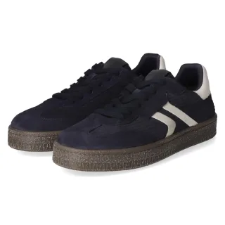 Tamaris Low Sneaker - Gr. 41 - Blau - Rauleder