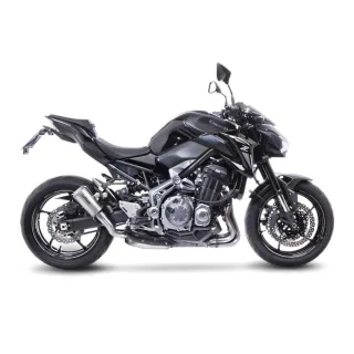 LeoVince Sportauspuff LV-10 Edelstahl Kawasaki Z 900 A2 (35kW/70kW) Bj.2018-2024 EURO-4/EURO-5 +ABE