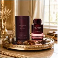 TOM EDWARD Eau de Parfum Tom Edward Valor for Him Herrenduft Würzig Holzig Orientalisch e100 ml, Hergestellt in UK, Luxus Herrenduft, Langanhaltend, Schone Verpackung